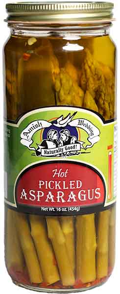 Hot Pickled Asparagus 16oz