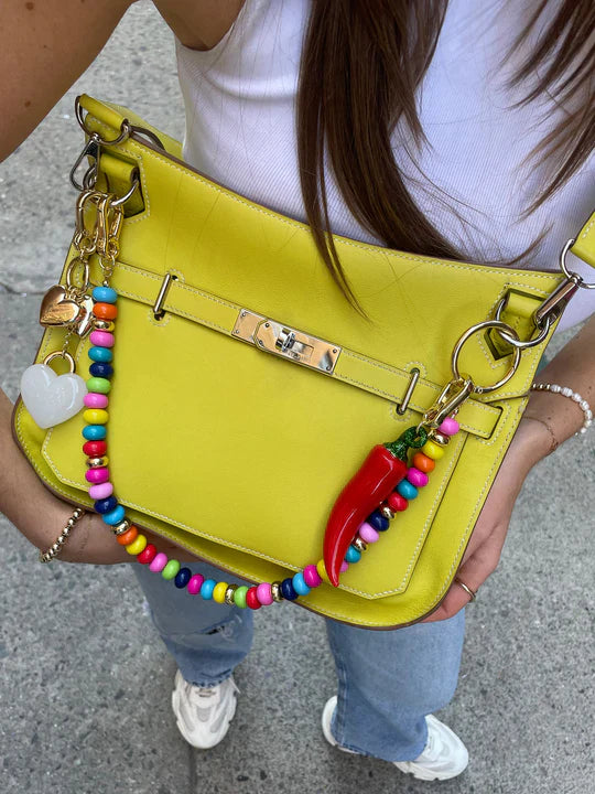 BRING THE HEAT BAG CHARM