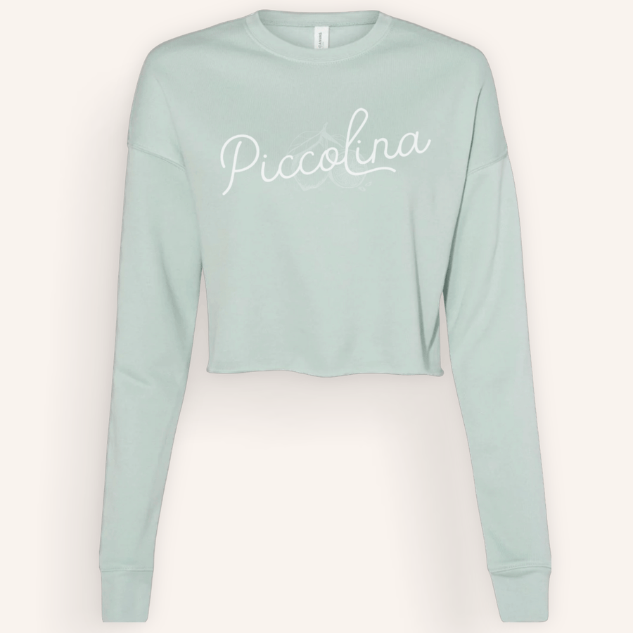 Piccolina Crop Crew Fleece | 2 Colors Piccolina