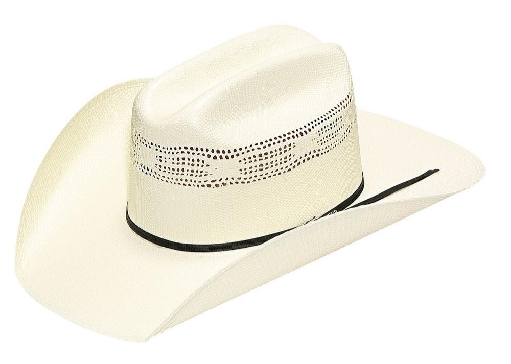 TWISTER BANGORA STRAW COWBOY HAT