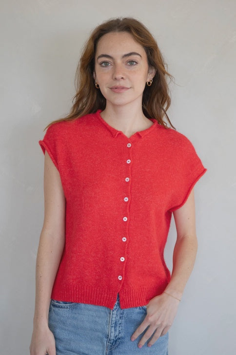SWEATER VEST CARDIGAN