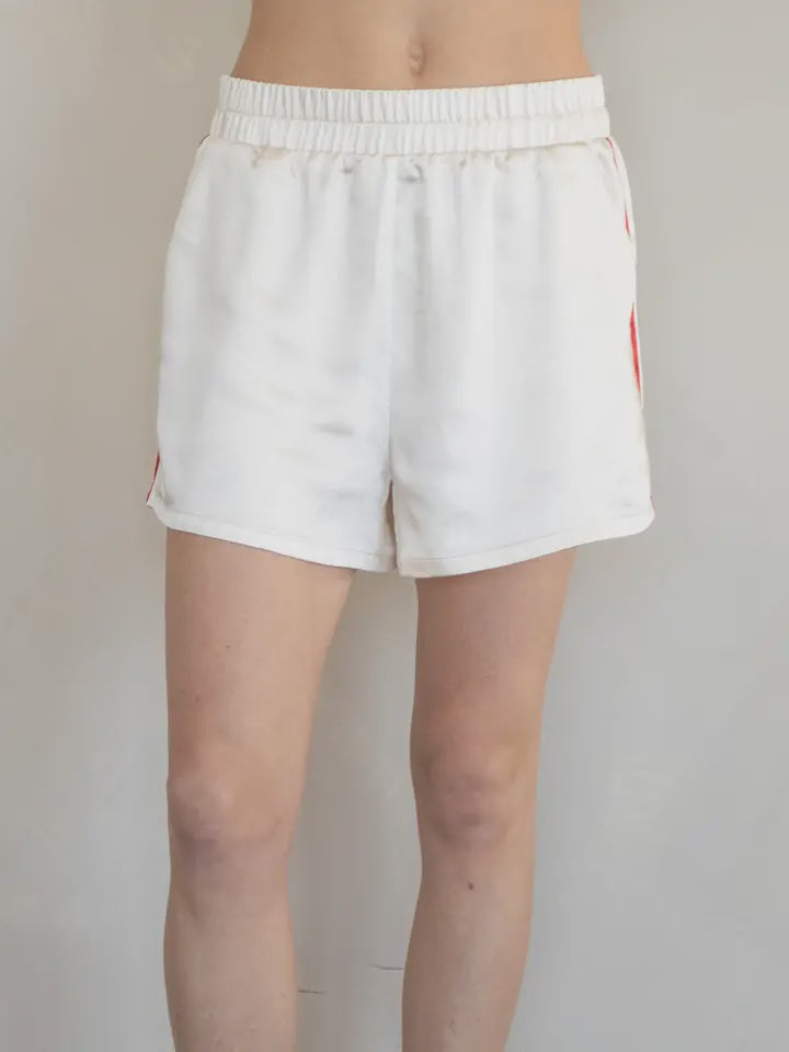SATIN TRACK SHORT