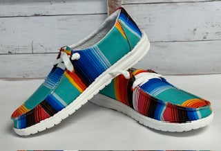 Gypsy Jazz Serape Shoes