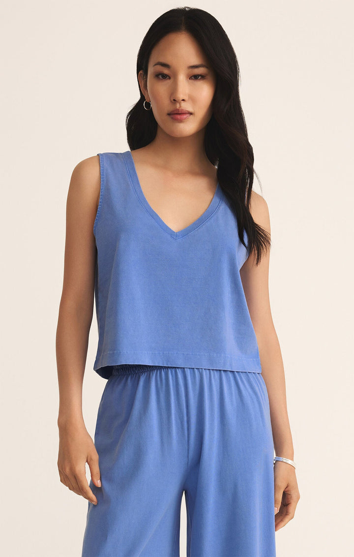 SLOANE V NECK TOP