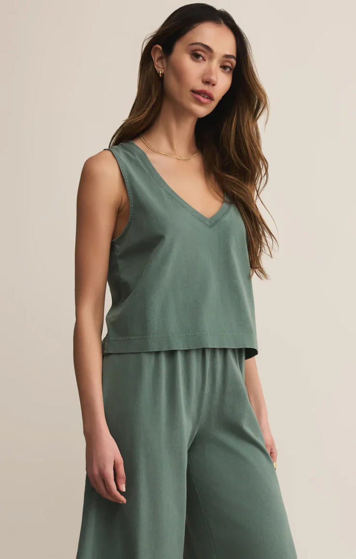 SLOANE V NECK TOP