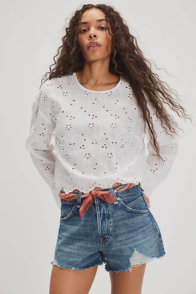 NOW OR NEVER DENIM SHORT