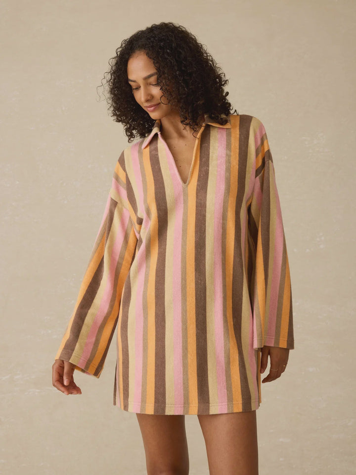 CABANA TOWEL TERRY MINI DRESS