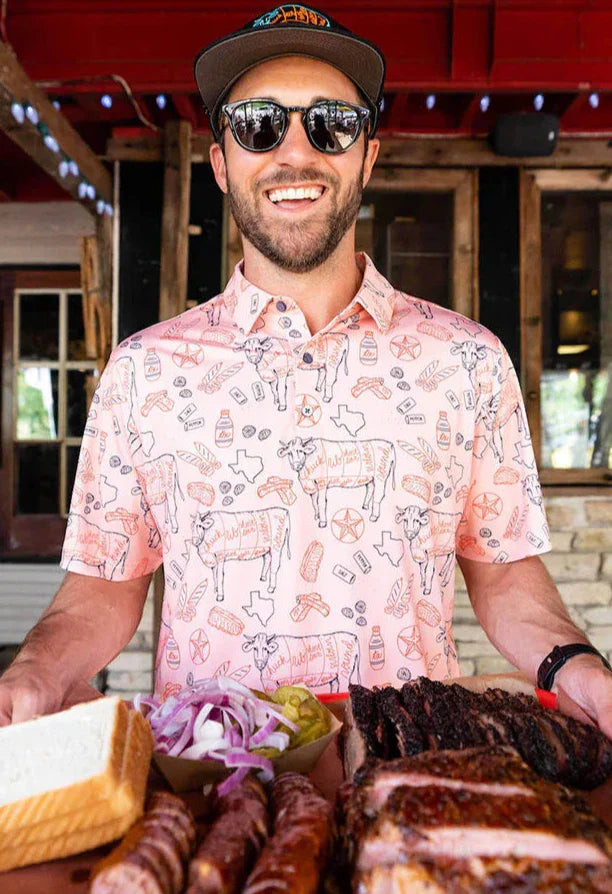 MEN'S TEXAS BBQ POLO SHIRT