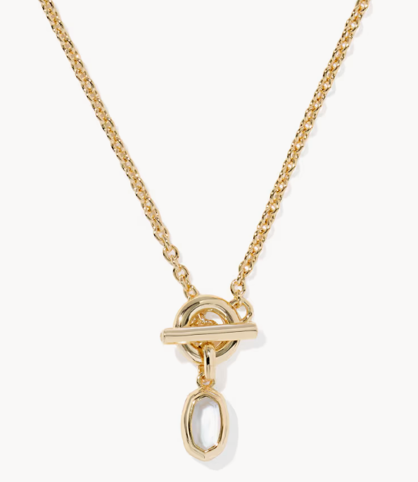 ELISA TOGGLE PENDANT NECKLACE