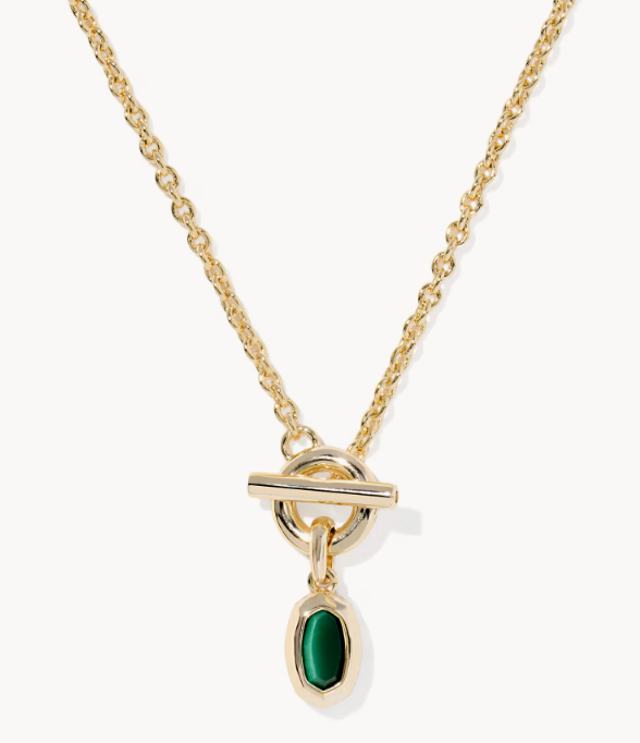 ELISA TOGGLE PENDANT NECKLACE