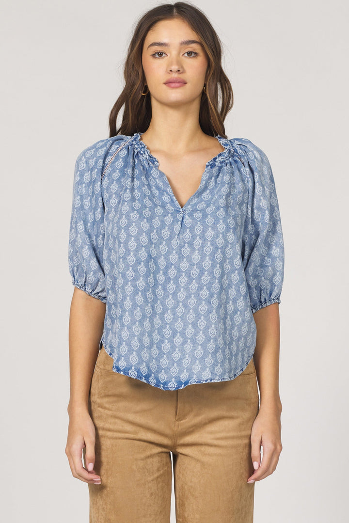 COSTA BLOUSE TULIP CREST