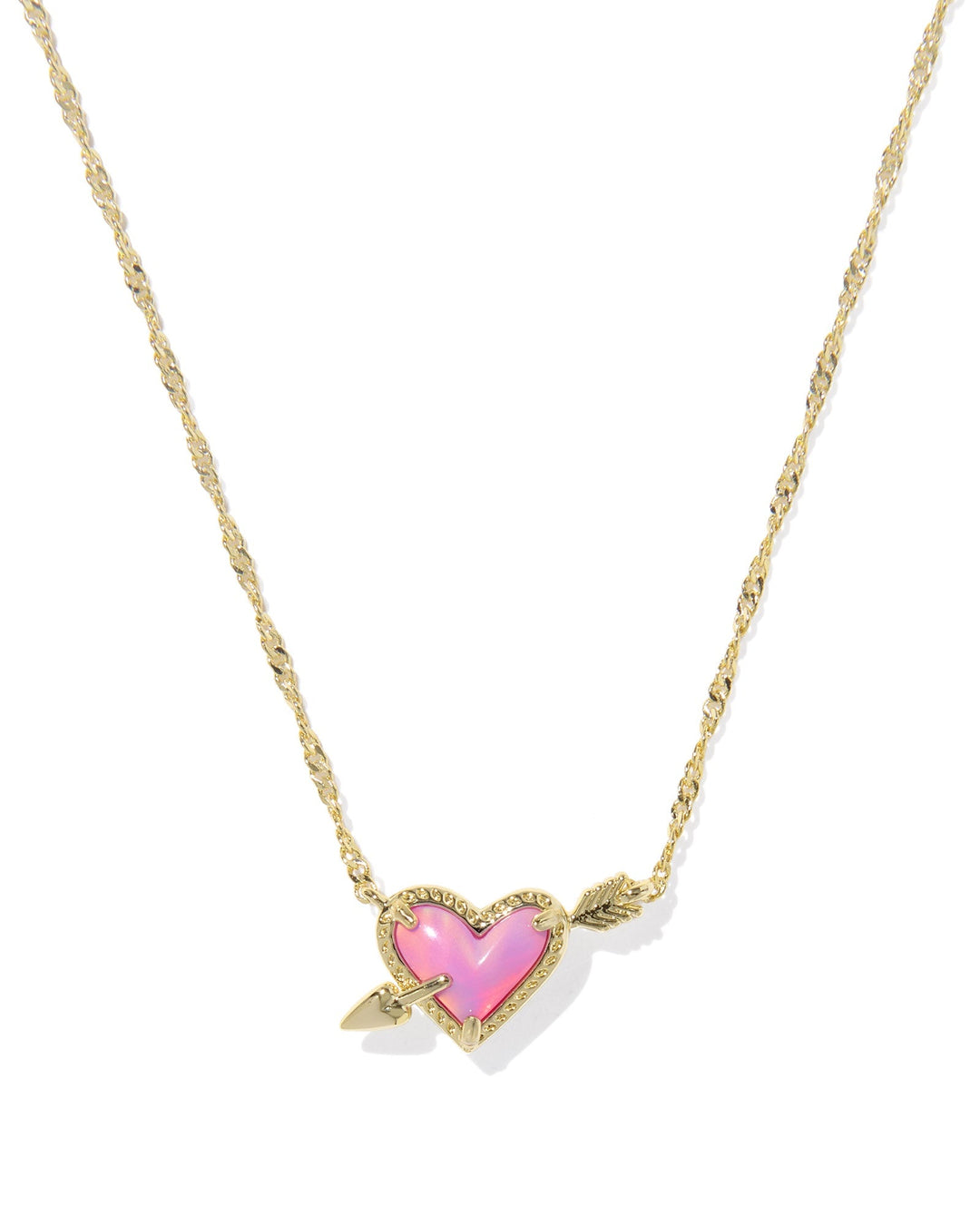 ARI HEART ARROW PENDANT NECKLACE