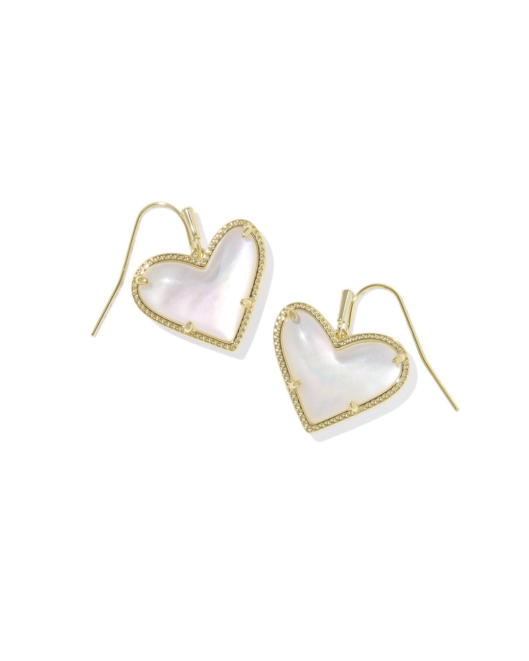 ARI HEART STATEMENT DROP EARRING