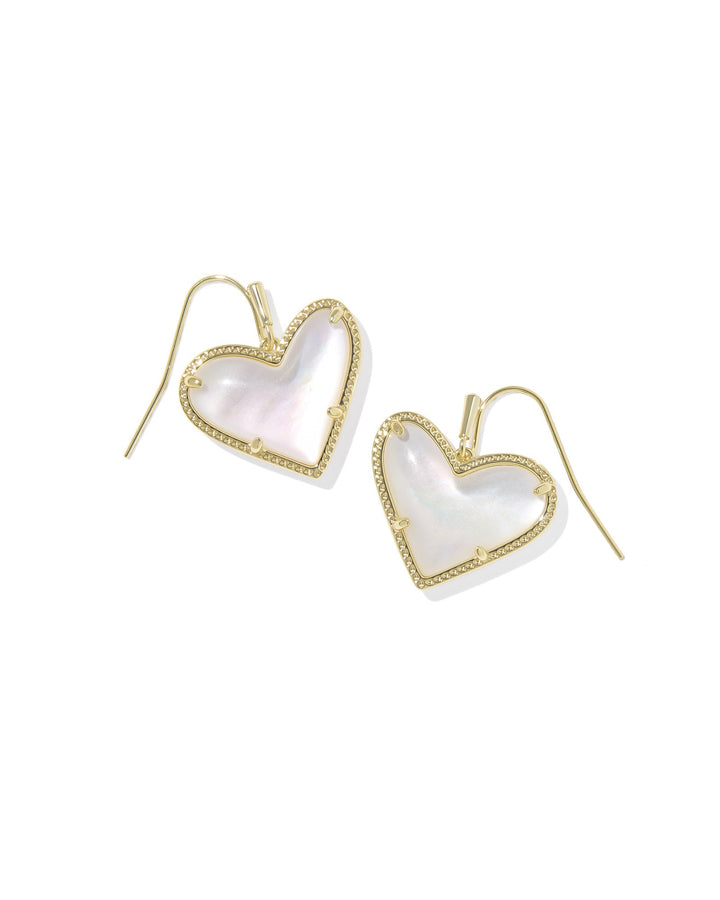 ARI HEART STATEMENT DROP EARRING