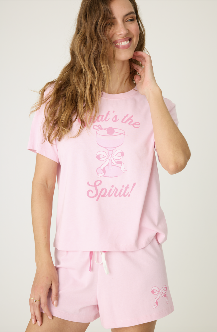 PRETTY PUNCH THATS THE SPIRIT PJ SET