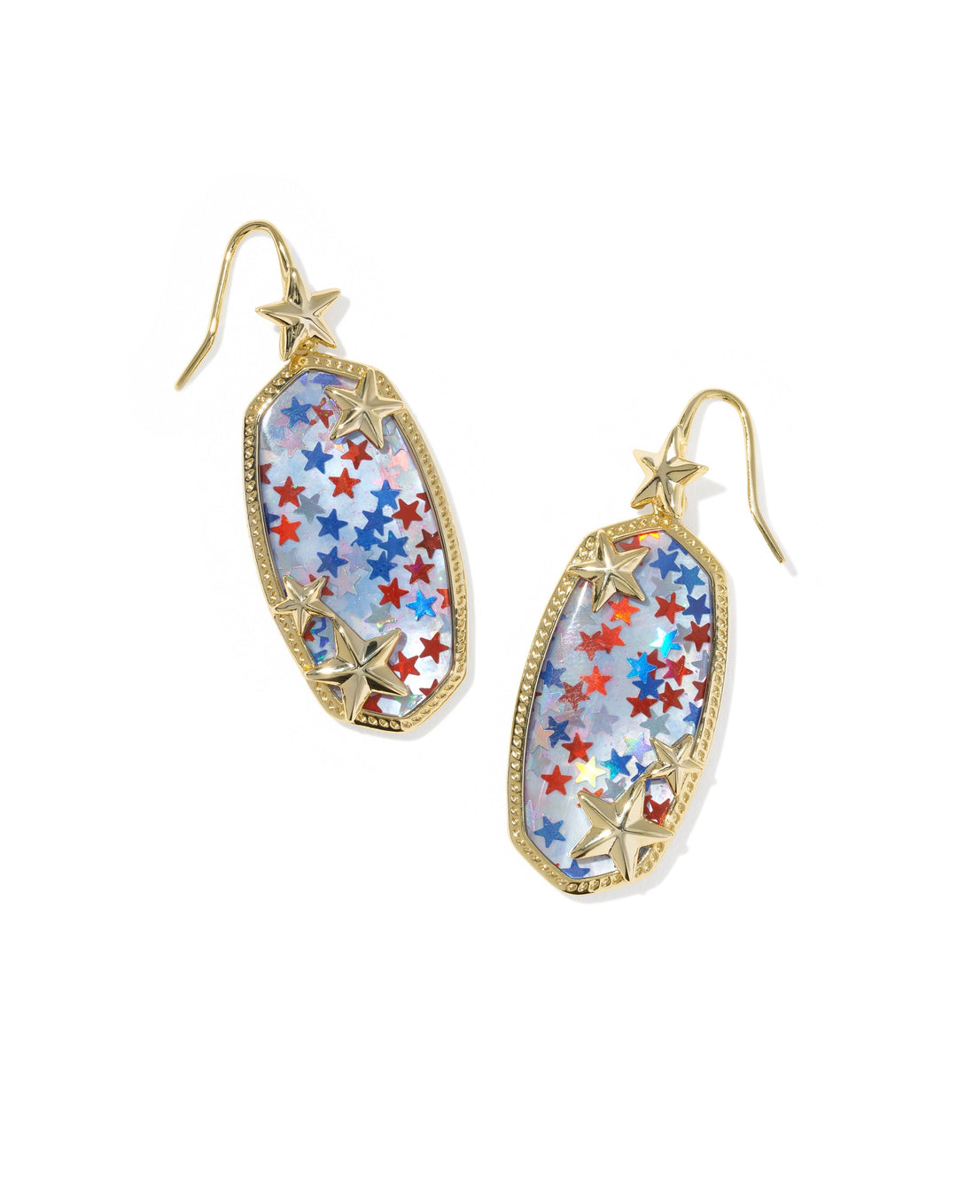 ELLE MULTI STAR DROP EARRINGS