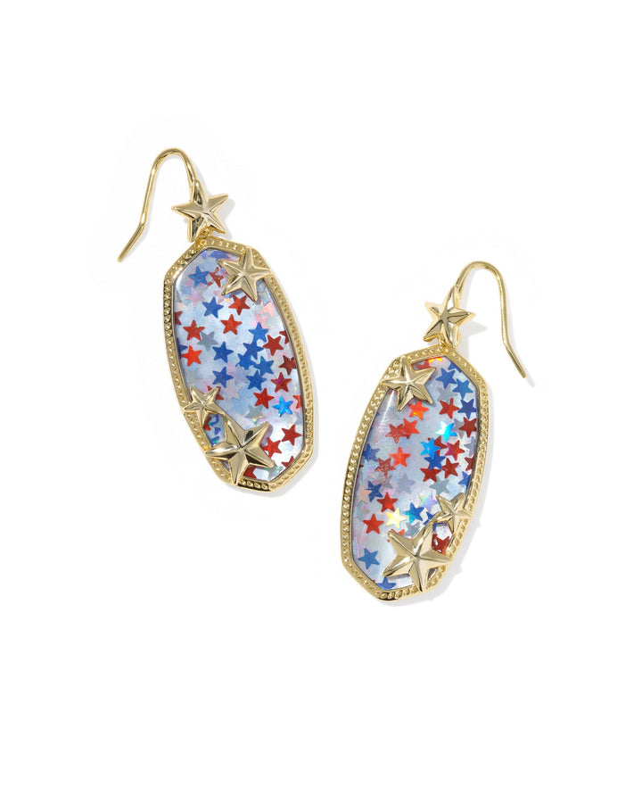 ELLE MULTI STAR DROP EARRINGS