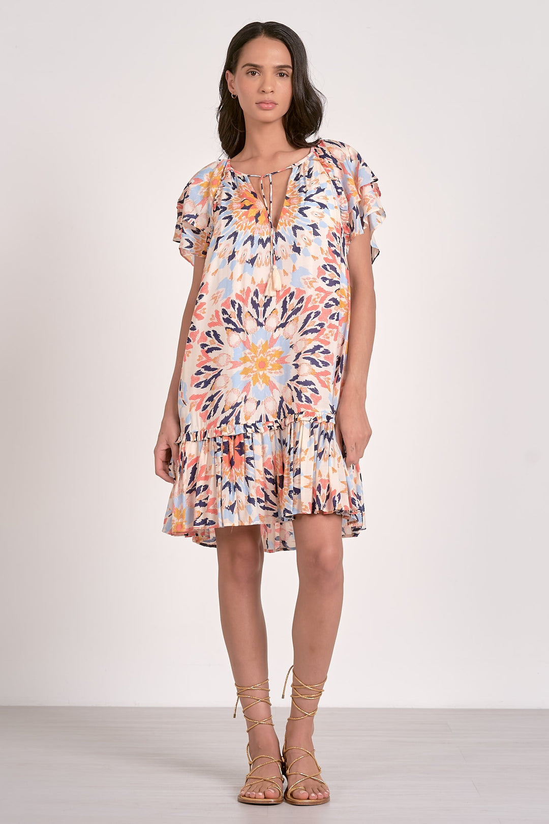 RUFFLE DRESS