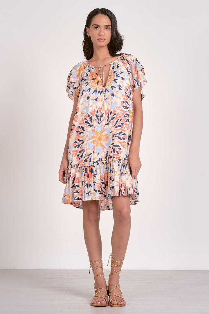 RUFFLE DRESS