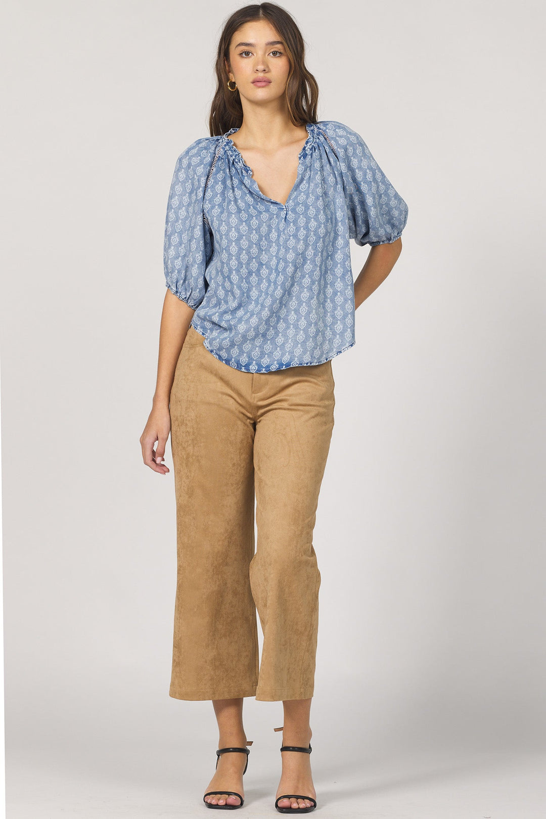 COSTA BLOUSE TULIP CREST