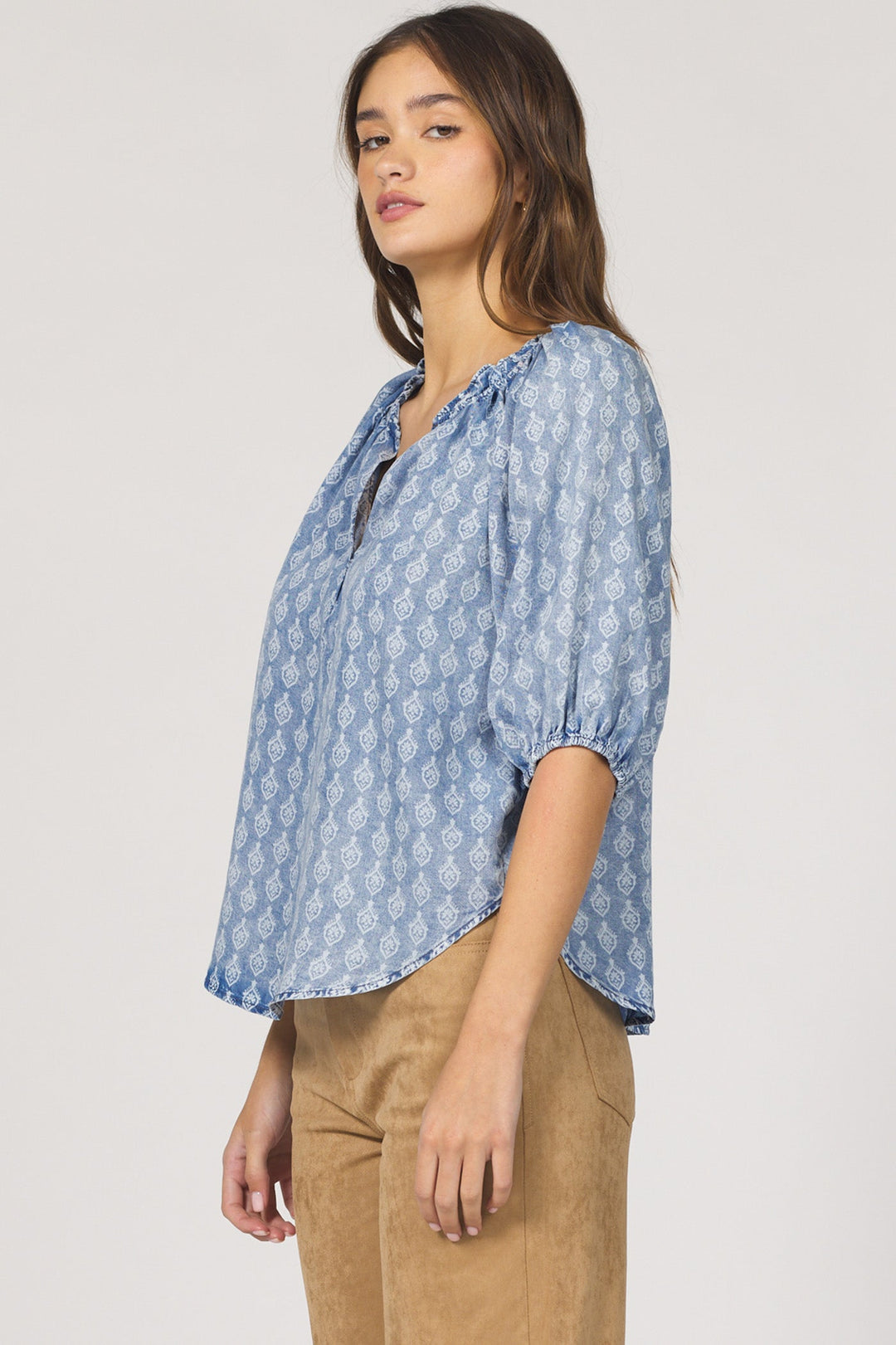 COSTA BLOUSE TULIP CREST