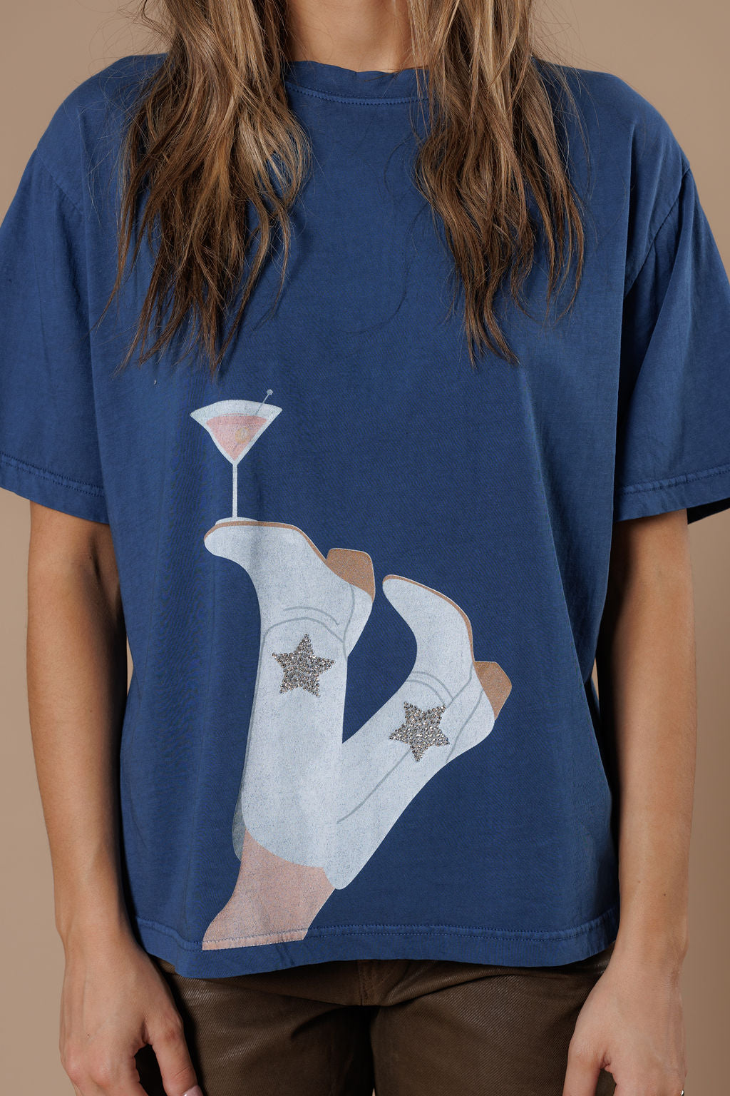 COWBOY DRINK BIG BOY TEE