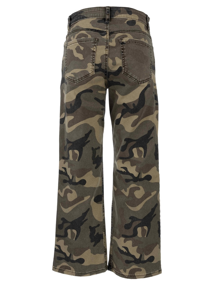 KELSEY HIGH RISE ANKLE CAMO