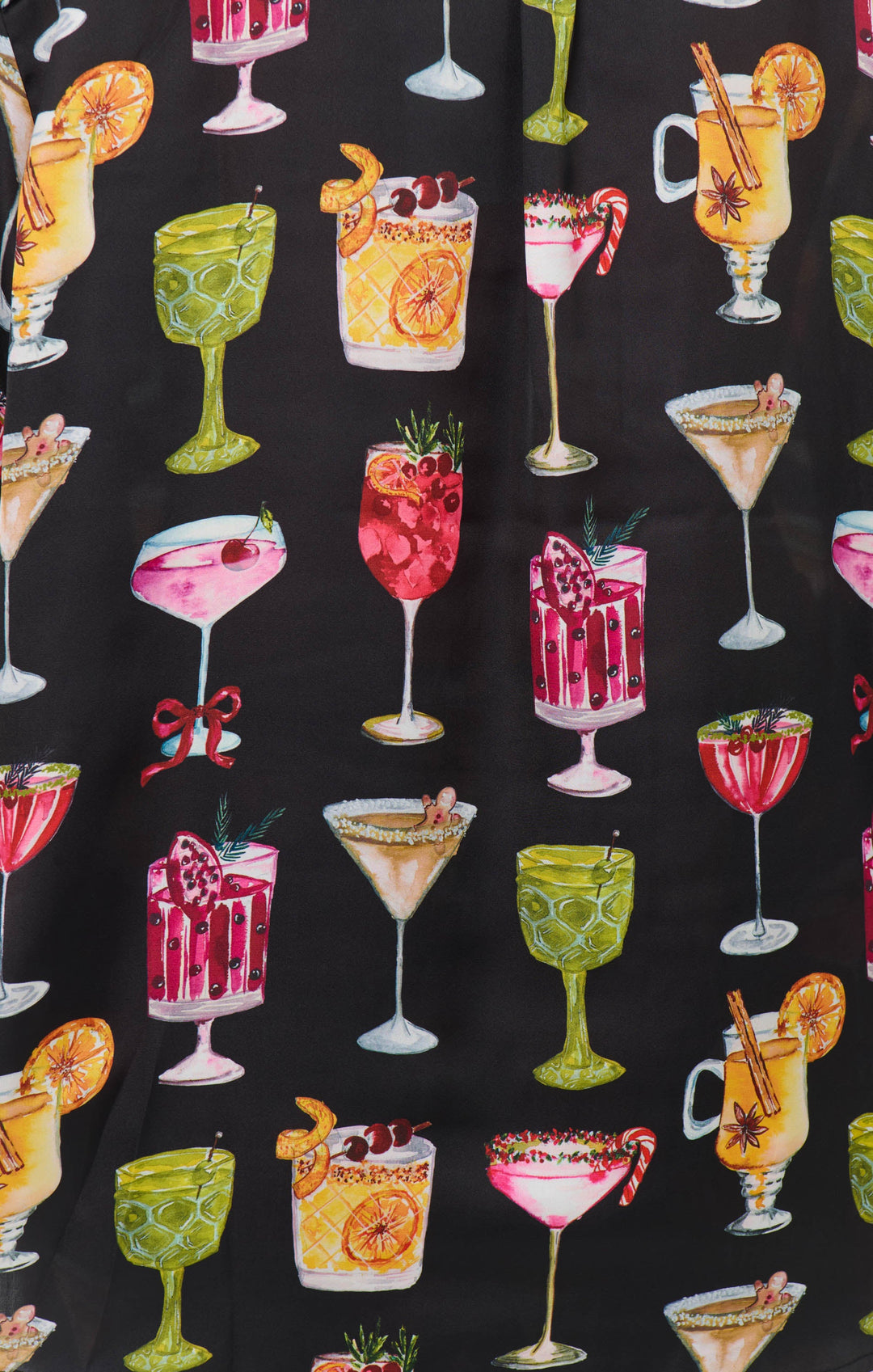 SILKY COCKTAILS PJ SET