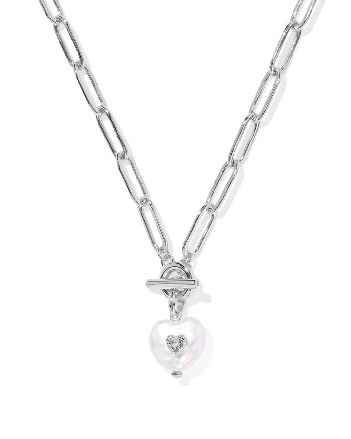 SASHA HEART SHRT PNDT NECKLACE