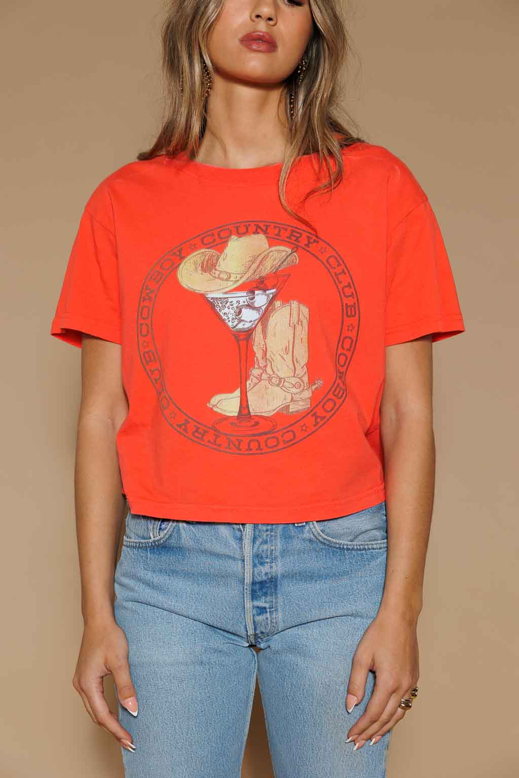 COWBOY COCKTAIL CLUB TEE