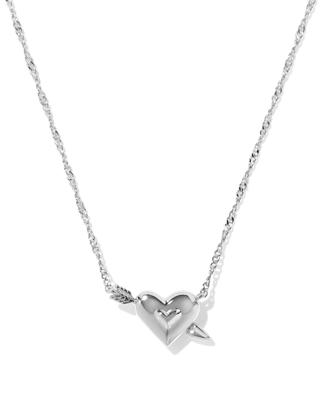 ARI HEART ARROW PENDANT NECKLACE