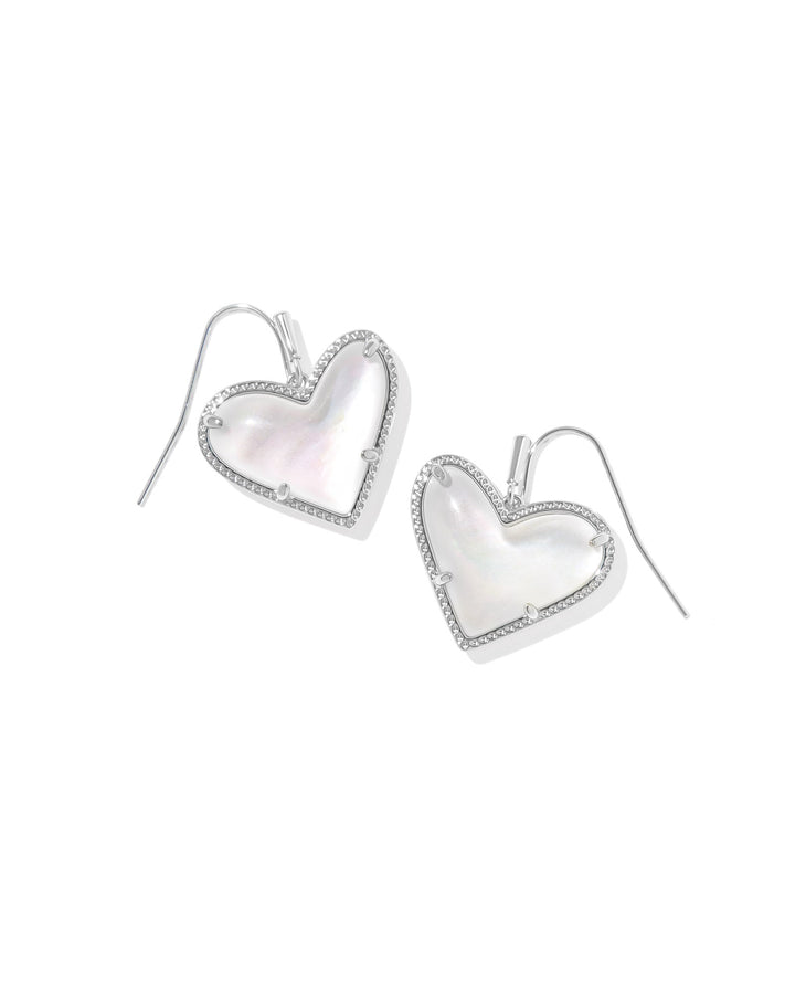 ARI HEART STATEMENT DROP EARRING