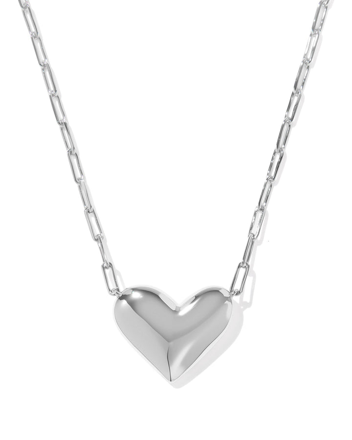 ARI HEART STATEMENT PENDANT NECKLACE