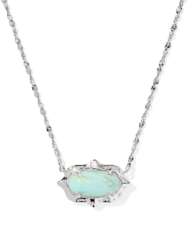 ELISA SCALLOP FRAME NECKLACE