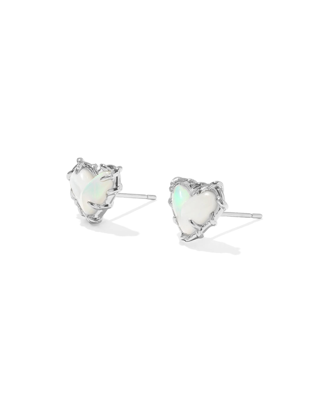 DOLLY PTCHWRK ARI HEART STUD