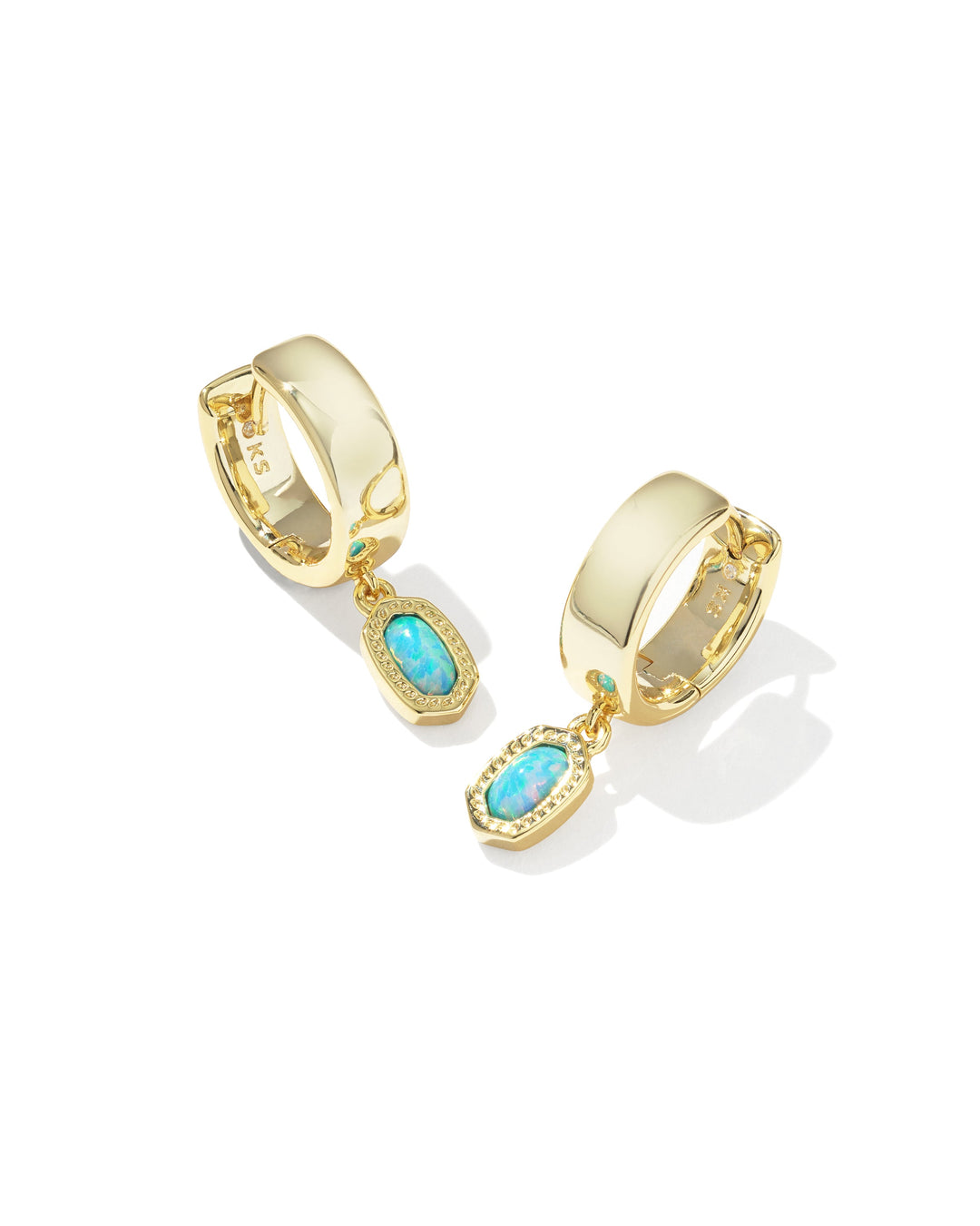 MINI ELLIE WIDE HUGGIE EARRING
