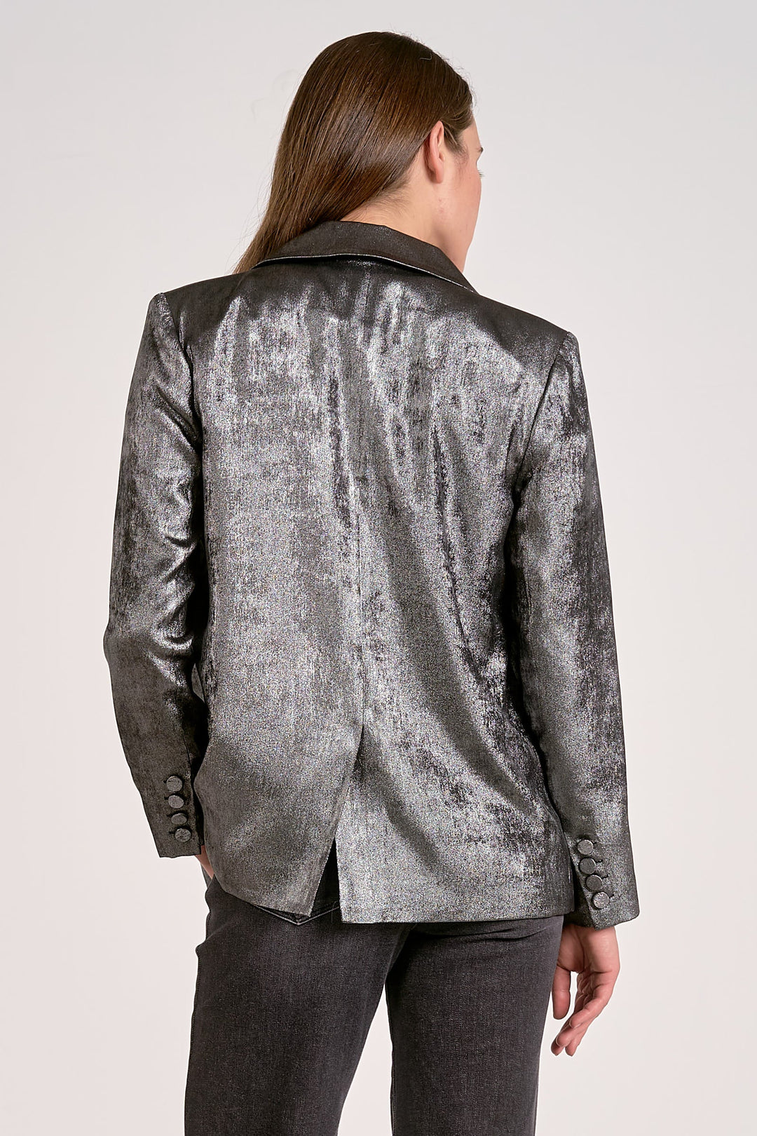 BLAZER W/WIDE LAPEL