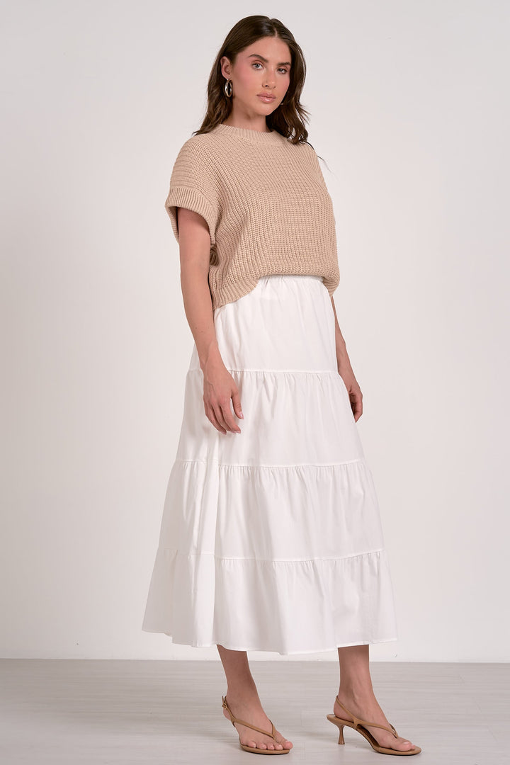 SWEATER COMBO DRESS SWV50098