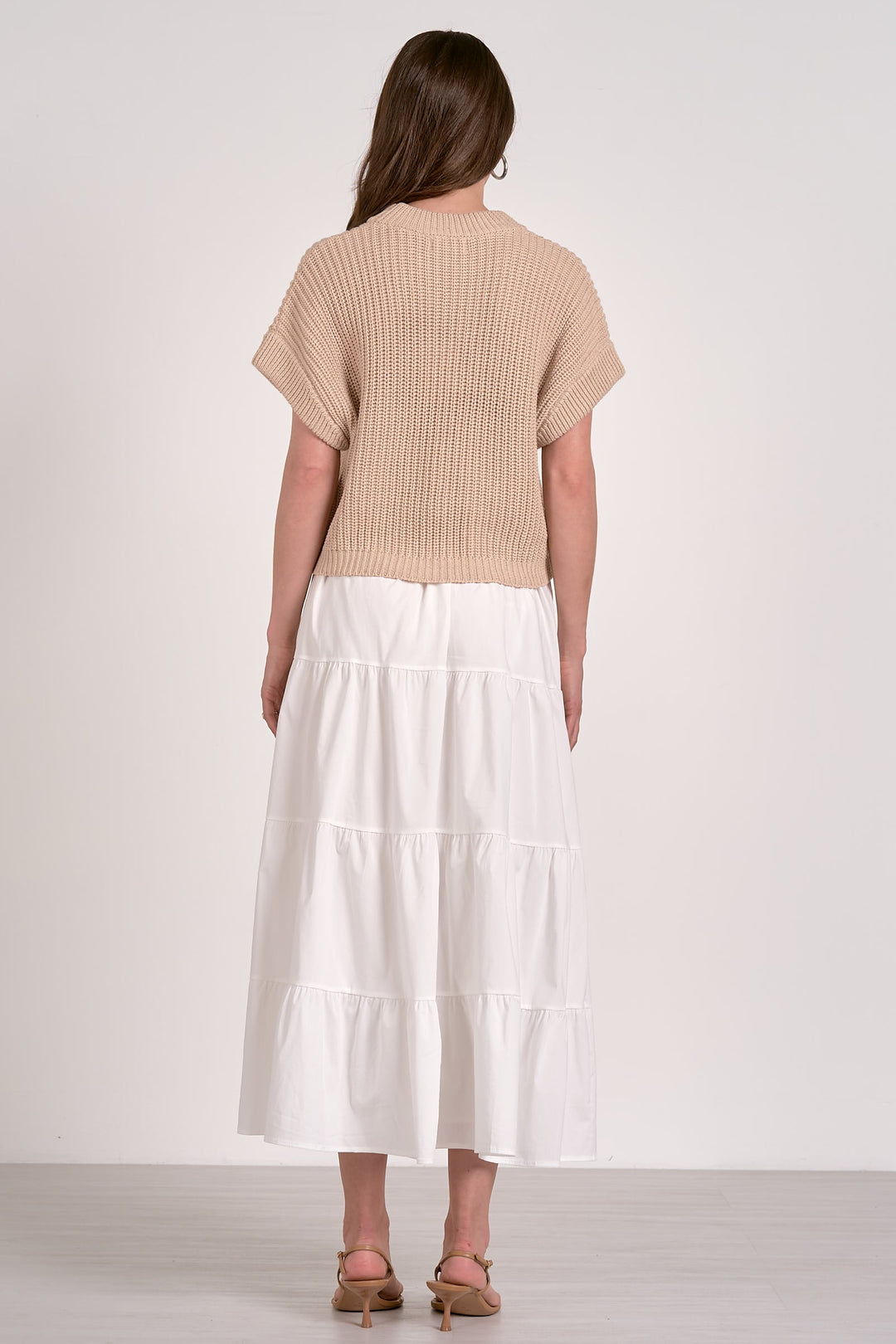 SWEATER COMBO DRESS SWV50098
