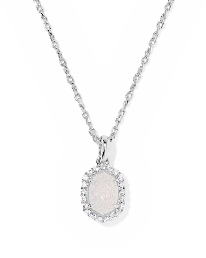 DAPHNE CRYSTAL FRAME PENDANT NECKLACE
