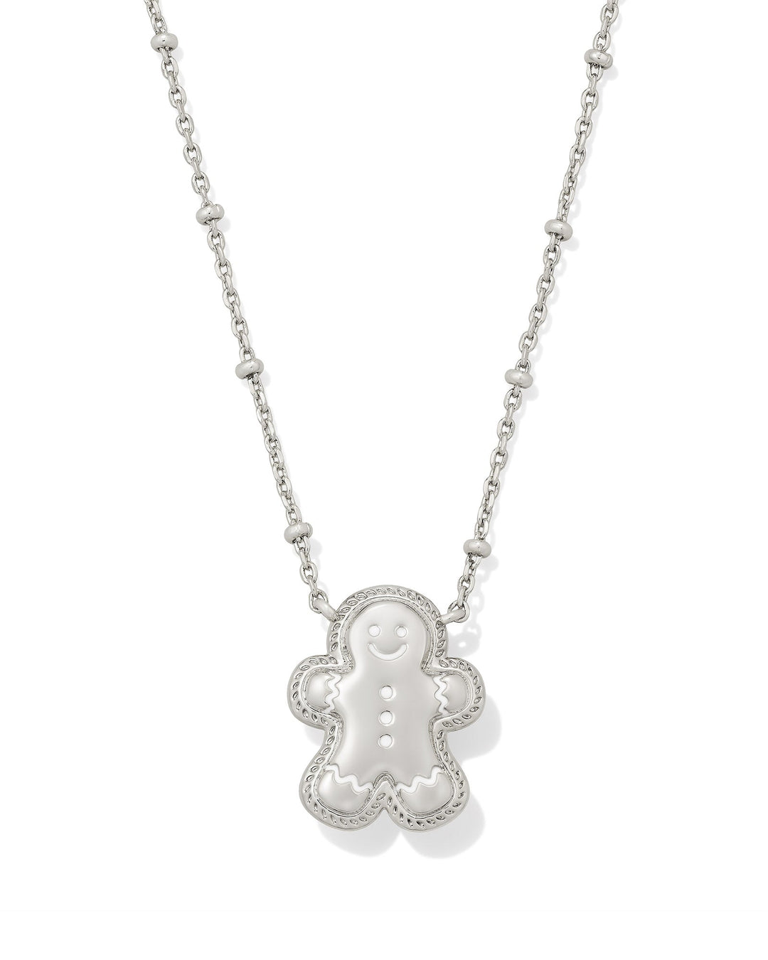 GINGERBREAD PENDANT NECKLACE
