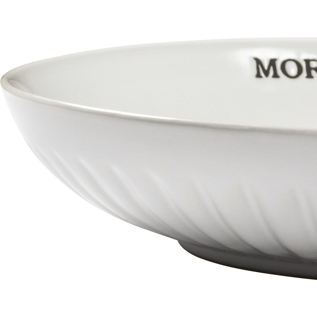 "MORE PLEASE" STONEWARE PASTA BOWL