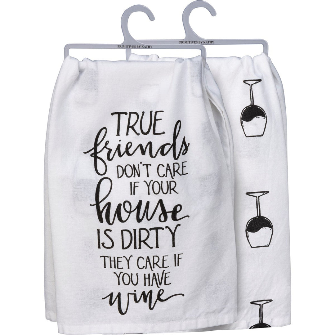 "TRUE FRIENDS" DISH TOWEL