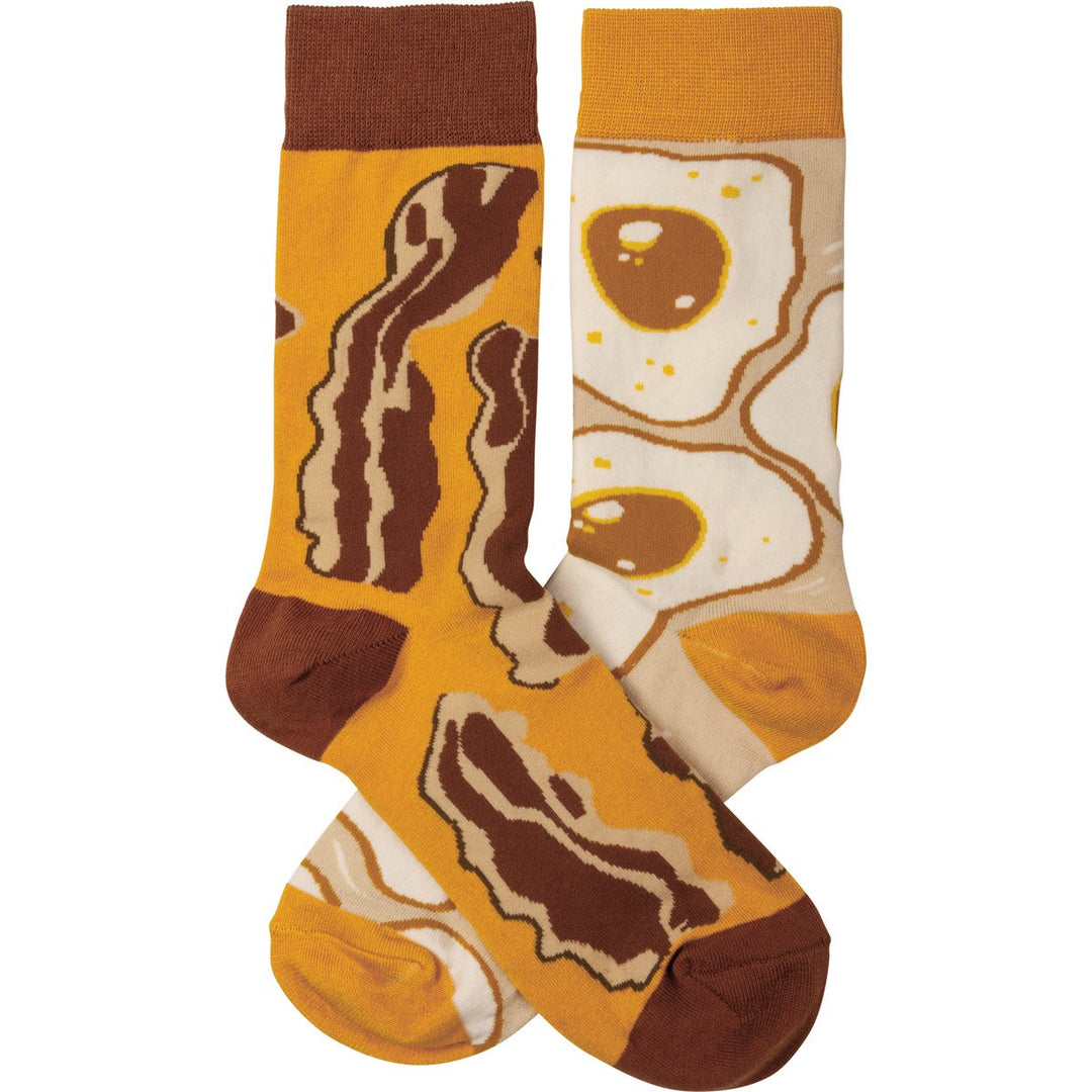 "BACON AND EGGS" SOCKS