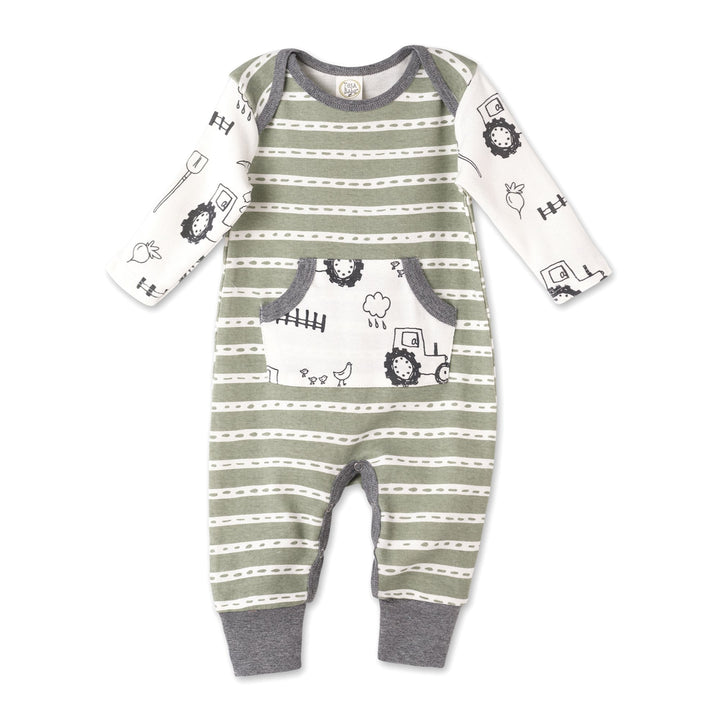 Farm Land Pocket Romper