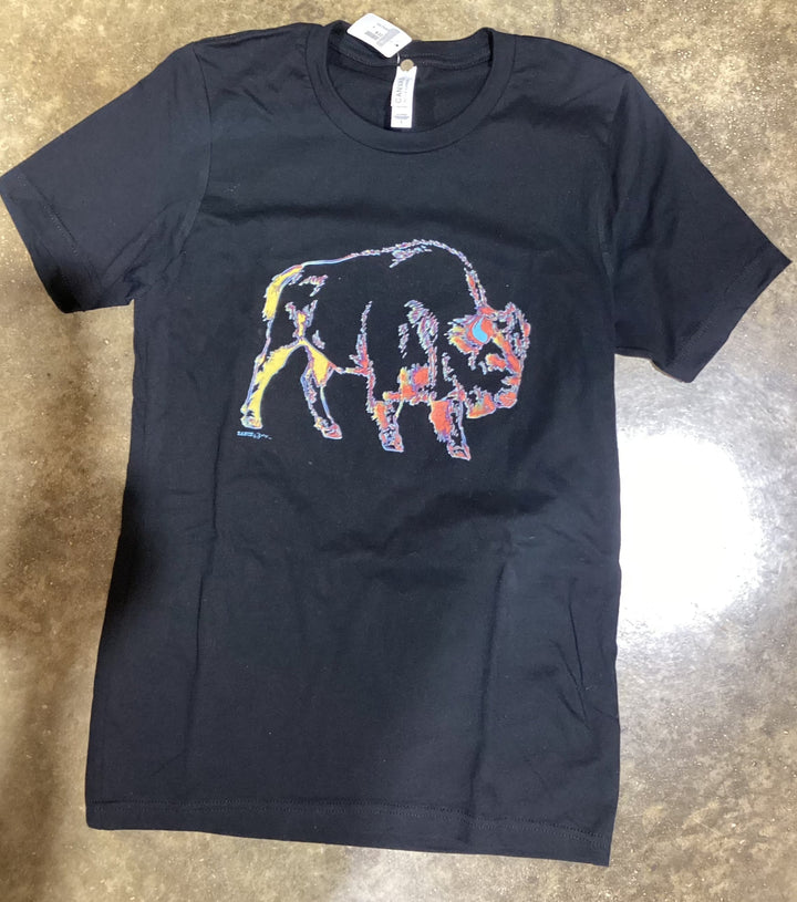 PAINTED BUFFALO TEE SHIRT