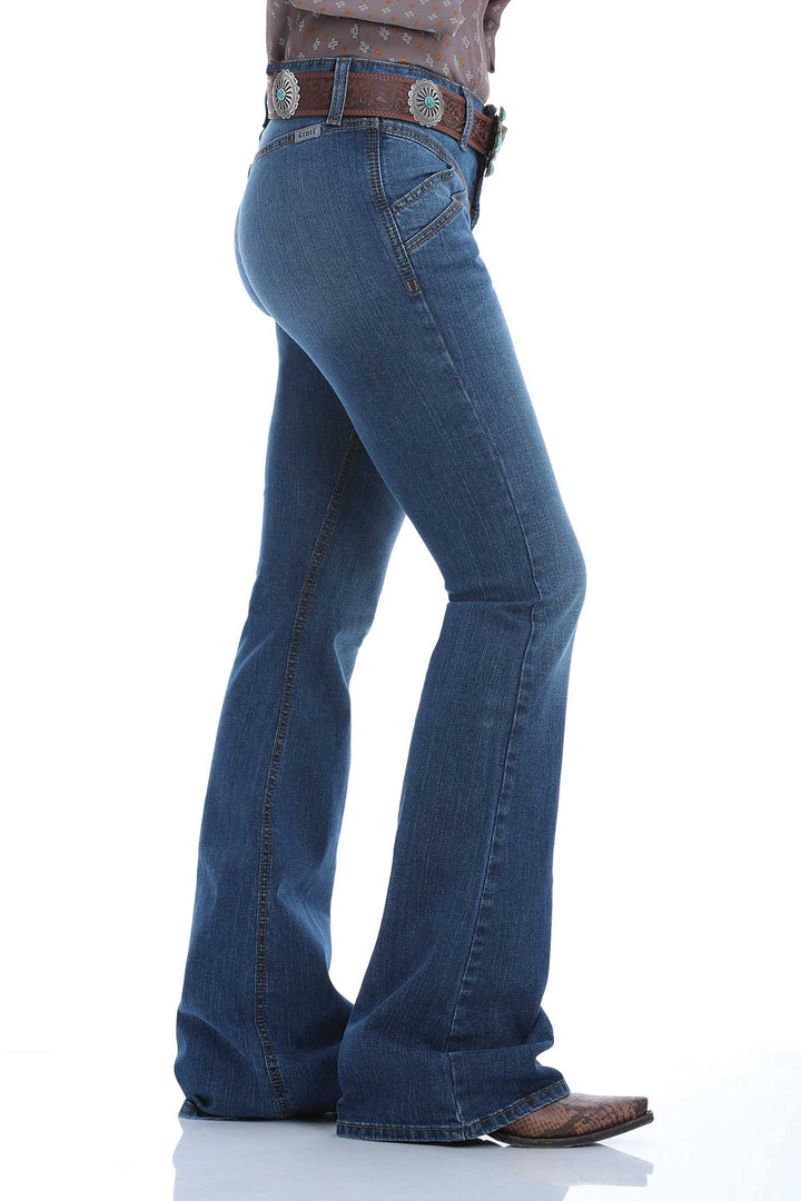 Cruel Womens Hannah Western Slim Fit Flare Jeans