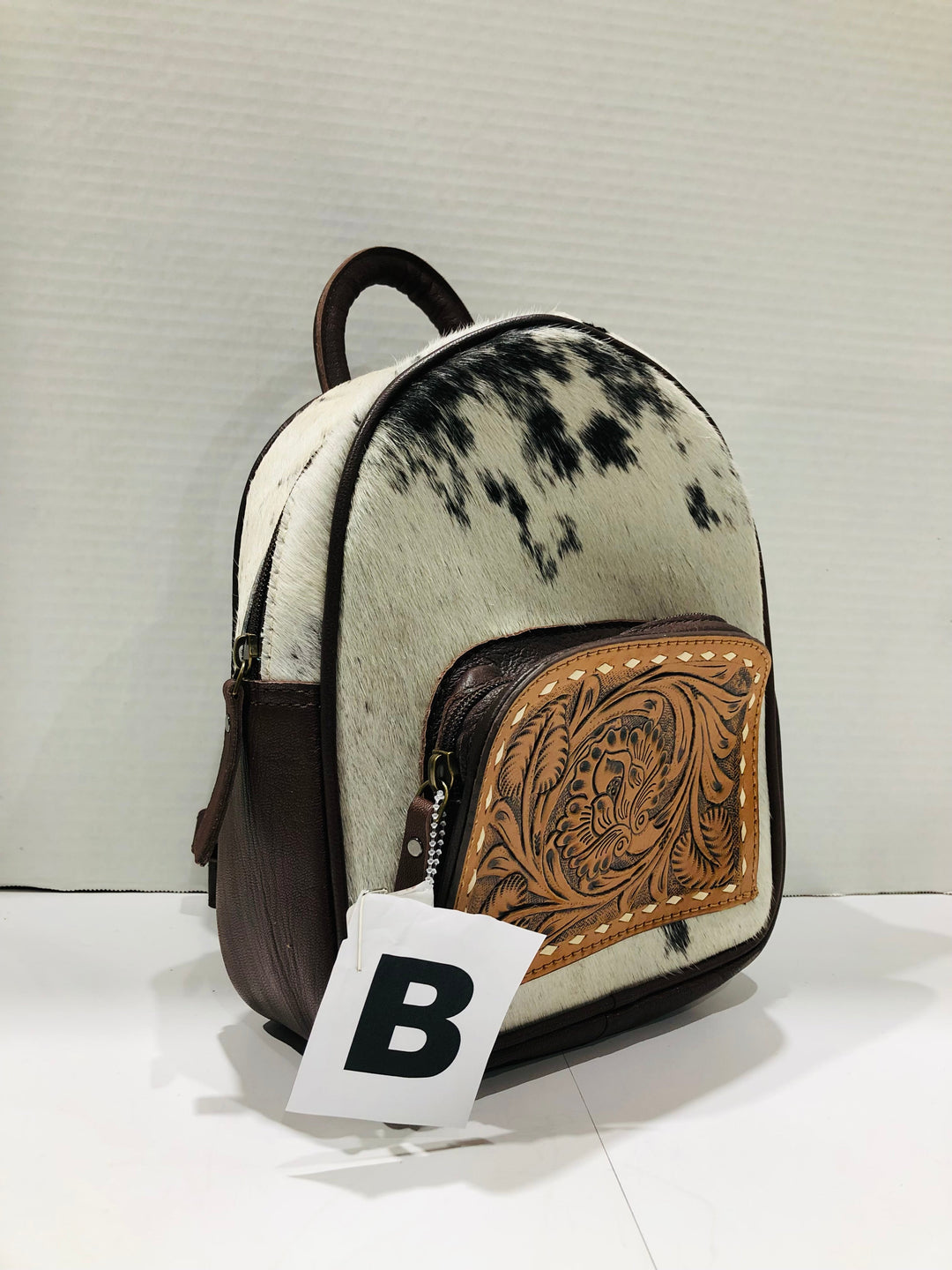 SMALL Cowhide Backpack