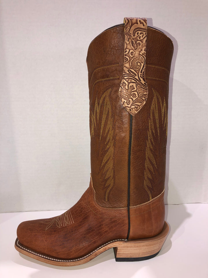 TAN NAVAJO BISON OLATHE MENS BOOT