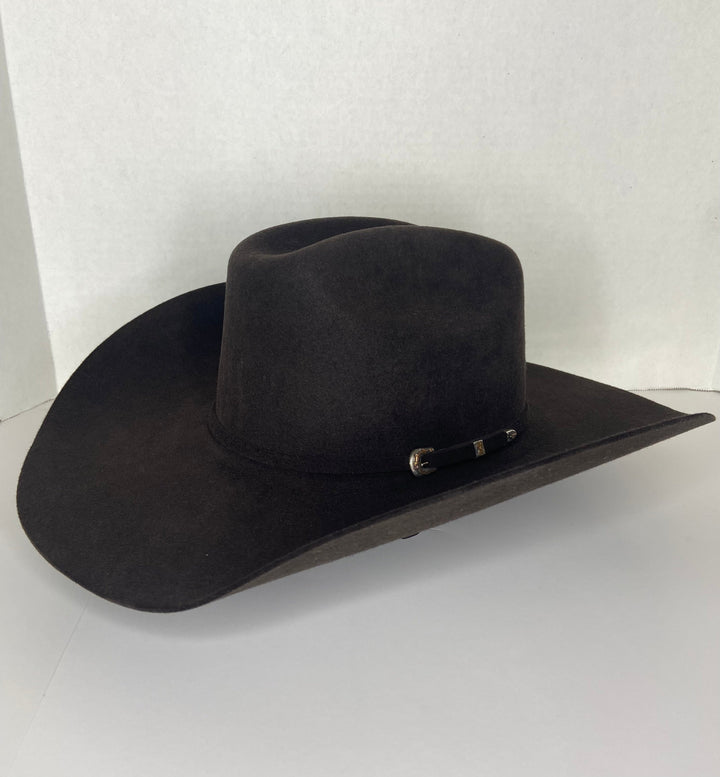 SERRATELLI 8X PEAK MINK FELT HAT